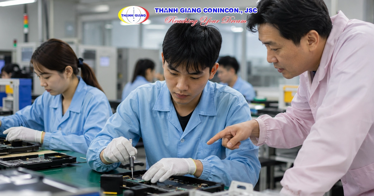 Thực tập bắt buộc theo chương trình đào tạo hệ 1+4 Đài Loan