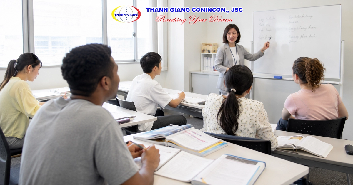 Du học sinh học tại trường Nhật ngữ để xây nền tảng trước khi vào trường tốt Nhật Bản