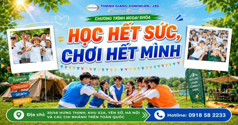 Chương trình ngoại khóa “Vượt giới hạn – Vươn tầm Quốc tế 2026” tại Thanh Giang