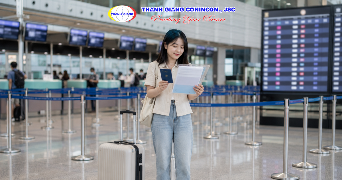 Học viên hoàn thiện visa và chuẩn bị xuất cảnh du học Thạc sĩ Đài Loan.
